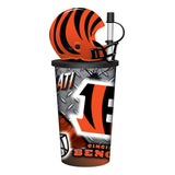 Cincinnati Bengals Helmet Cup 32oz Plastic with Straw