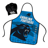 Carolina Panthers Chef Hat and Apron Set