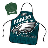 Philadelphia Eagles Chef Hat and Apron Set