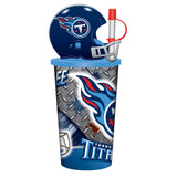 Tennessee Titans Helmet Cup 32oz Plastic with Straw