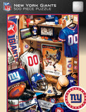New York Giants Puzzle 500 Piece Locker Room-0