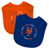 New York Mets Baby Bib 2 Pack-0