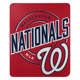 Washington Nationals Blanket 50x60 Fleece Campaign Design-0