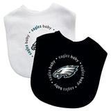 Philadelphia Eagles Baby Bib 2 Pack-0