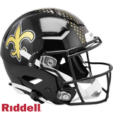 New Orleans Saints Helmet Riddell Authentic Full Size SpeedFlex Style On-Field Alternate