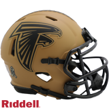 Atlanta Falcons Helmet Riddell Replica Mini Speed Style Salute To Service 2023-0
