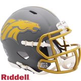 Denver Broncos Helmet Riddell Replica Mini Speed Style Slate Alternate-0