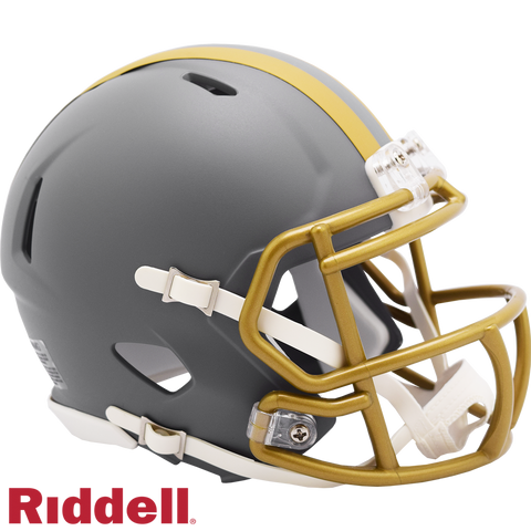 Cleveland Browns Helmet Riddell Replica Mini Speed Style Slate Alternate-0