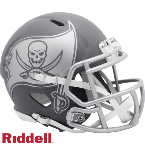 Tampa Bay Buccaneers Helmet Riddell Replica Mini Speed Style Slate Alternate-0