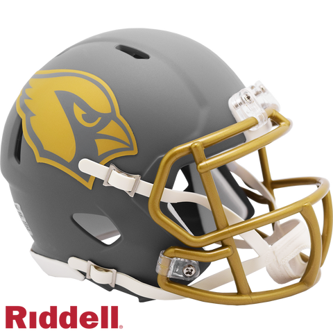 Arizona Cardinals Helmet Riddell Replica Mini Speed Style Slate Alternate-0