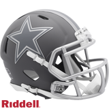 Dallas Cowboys Helmet Riddell Replica Mini Speed Style Slate Alternate-0