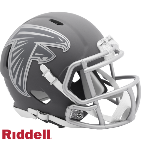 Atlanta Falcons Helmet Riddell Replica Mini Speed Style Slate Alternate-0