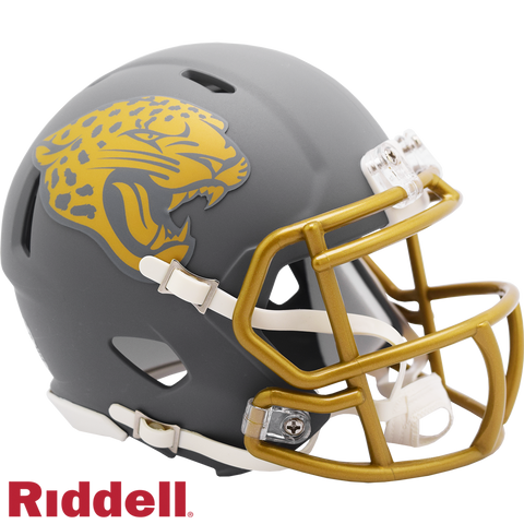 Jacksonville Jaguars Helmet Riddell Replica Mini Speed Style Slate Alternate-0