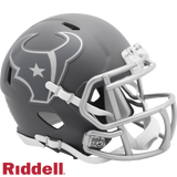 Houston Texans Helmet Riddell Replica Mini Speed Style Slate Alternate-0