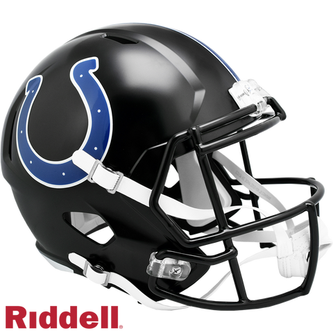 Indianapolis Colts Helmet Riddell Replica Full Size Speed Style On-Field Alternate 2023 Indiana Nights-0
