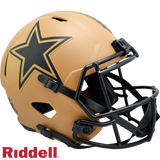 Dallas Cowboys Helmet Riddell Replica Full Size Speed Style Salute To Service 2023-0