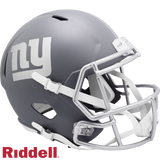 New York Giants Helmet Riddell Replica Full Size Speed Style Slate Alternate-0