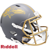 Baltimore Ravens Helmet Riddell Replica Full Size Speed Style Slate Alternate-0