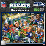 Seattle Seahawks Puzzle 500 Piece All-Time Greats-0