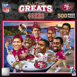 San Francisco 49ers Puzzle 500 Piece All-Time Greats-0