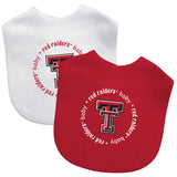 Texas Tech Red Raiders Baby Bib 2 Pack-0