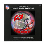 Tampa Bay Buccaneers Paperweight Domed