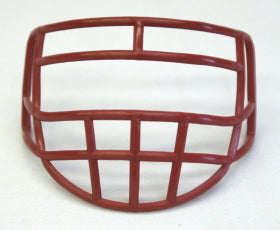 Micro Football Helmet Mask - Red - Team Fan Cave