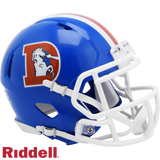 Denver Broncos Helmet Riddell Replica Mini Speed Style 1975-1996 T/B