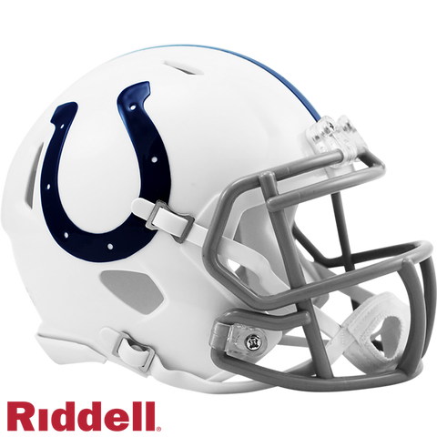 Indianapolis Colts Helmet Riddell Replica Mini Speed Style 2004-2019 T/B