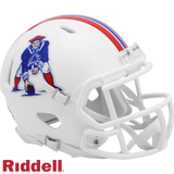 New England Patriots Helmet Riddell Replica Mini Speed Style 1982-1989 T/B