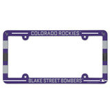 Colorado Rockies License Plate Frame - Full Color - Special Order-0